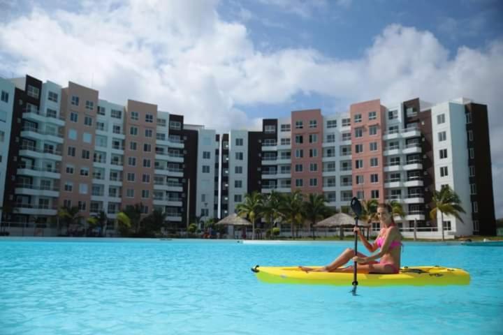 Departamento En Dream Lagoons 坎昆 外观 照片